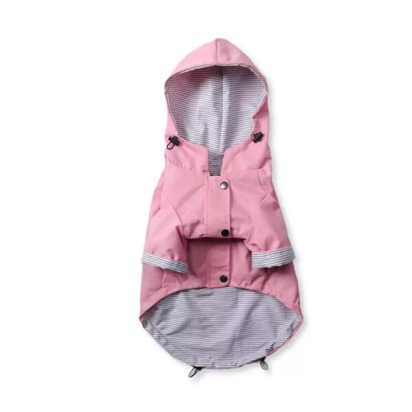 Coco English Bulldog Raincoat - Image 3